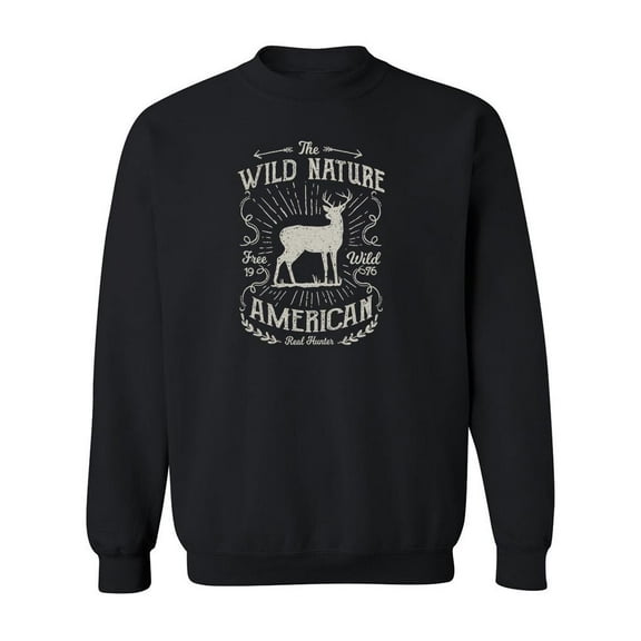 The Wild Nature  Sweatshirt Men -Image by Shutterstock, Male Small