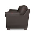 thumbnail image 3 of Love Seat e Piel Genuina ConfortoPiel Derby Chocolate, 3 of 7
