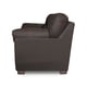 thumbnail image 3 of Love Seat e Piel Genuina ConfortoPiel Derby Chocolate, 3 of 7