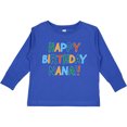 thumbnail image 3 of Inktastic Happy Birthday Nana Boys or Girls Long Sleeve Toddler T-Shirt, 3 of 5