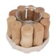 thumbnail image 1 of Portavelas, Portavelas Innovador De Troncos Amplia Aplicación Para Navidad Para Bodas Para Decoración De Interiores ANGGREK Otros, 1 of 8