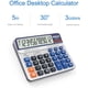 thumbnail image 2 of Calculadora de escritorio con pantalla LCD extragrande de 5 pulgadas, botón grande de 12 dígitos, calculadora contable gigante, batería y energía solar., 2 of 4