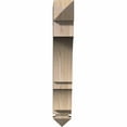 thumbnail image 3 of Ekena Millwork 3 1/2"W x 20"D x 28"H Thorton Traditional Smooth Bracket, Western Red Cedar, 3 of 4