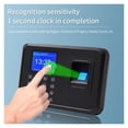 thumbnail image 3 of Biometric Fingerprint Attendance Machine Smart Fingerprint Time Attendance Machine Time Clocking Recorder Employee Worker Device ,Reliable Data Protection, 3 of 8