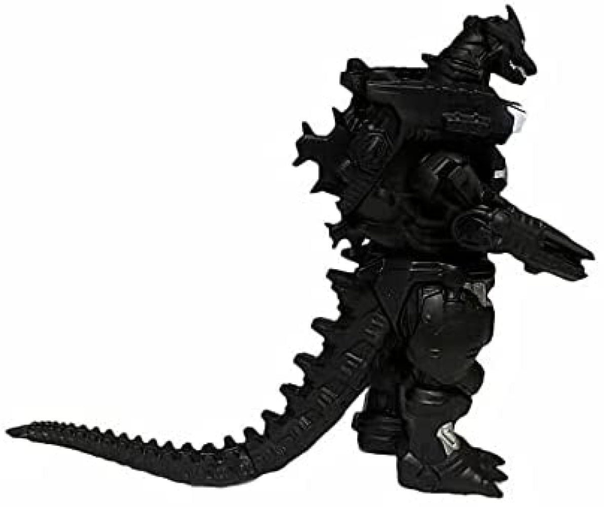 9" Black Mechagodzilla Machine Godzilla w/Shoulder Cannon Action Figure Toy 