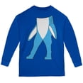 thumbnail image 1 of Halloween Left Shark Costume Corporel Jeunesse T-Shirt à Manches Longues, 1 of 1