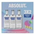 thumbnail image 1 of Vodka Absolut 3 botellas con 750 ml c/u, 1 of 1