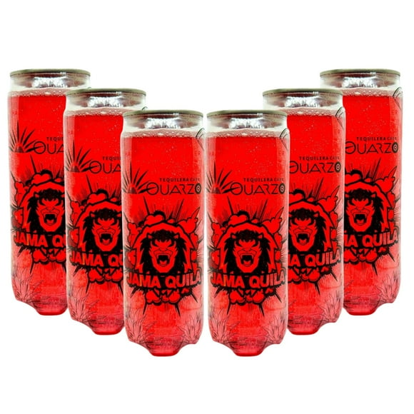 Six Pack Bebida Quarzo Seltzer Jamaiquilla Lata 355 Ml Quarzo Bebida Alcohólica Preparada