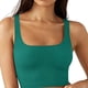 thumbnail image 2 of Camiseta sin mangas acanalada para mujer, camiseta sin mangas corta sin mangas, ajustada, de Color puro, para verano y primavera, 2 of 5