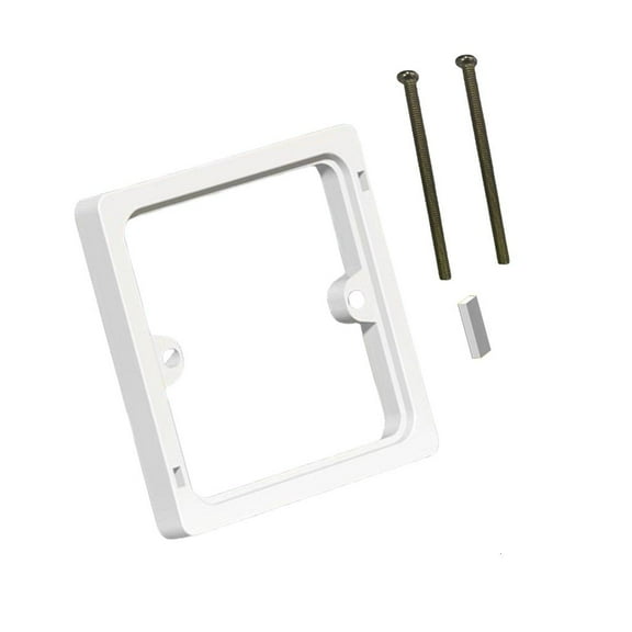Single Socket Spacer Electrical Outlet Box Extender Single Gang Box Extender Square Spacer for Living Room School Offic