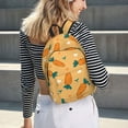 thumbnail image 6 of Rateoe Love Carrot Pattern Canvas College Laptop Backpack,Travel Daypack,Durable Rucksack Travel Notebook Bag School Backpack Book Bag for Men Women-Medium, 6 of 7