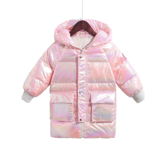 SDJMa Toddler Baby Girls Winter Cartoon Windproof Coat Hooded Warm Outwear Waistcoat