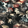 thumbnail image 2 of Floral Print HWN Burnout Velvet, 2 of 7