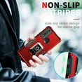 thumbnail image 5 of TJS for TCL 20 XE Phone Case, [Military Grade] Heavy Duty Protective Cover, Magnetic Support Ring Kickstand Phone Case (Red), 5 of 8