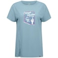 thumbnail image 2 of Women's Levelwear Blue Colorado Rockies Influx Spring Training Sunrise Bold T-Shirt, 2 of 3