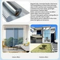 Harlier One Way Window Film Privacy Heat Blocker Window Tint Reflective