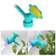 thumbnail image 3 of 4 piezas tapa de botella botella de riego regadera planta doble cabeza botella en maceta paisaje interior plántulas regadera herramienta de jardín botánico (azul), 3 of 5