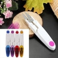 thumbnail image 3 of Trayknick Mini Portable Handheld Embroidery Tool Sewing Snips Thread Cutter Scissors Yellow 12 cm, 3 of 13