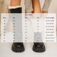 thumbnail image 3 of Womans Boots Winter Women Thickened Fleece Knee High Long Boots Chunky Heel Versatile Thick-Soled Warm Snow Boots for Casual Outdoor, 3 of 9