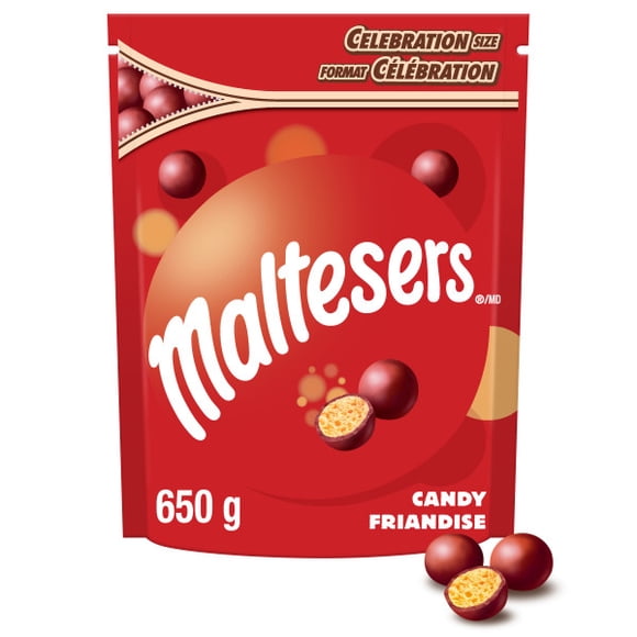MALTESERS, bouchées au chocolat au lait, format Célébration, 650 g