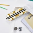 thumbnail image 6 of Rocae Leopard Print for Pen and Marker Pouch with Zipper for Men and Women, Stationery Bag Pen Holder for Work and Office, 6 of 9