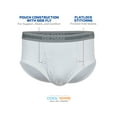 thumbnail image 3 of Gildan Adult Men's Premium Cotton Briefs, 6-Pack, Sizes S-2XL, 3 of 7