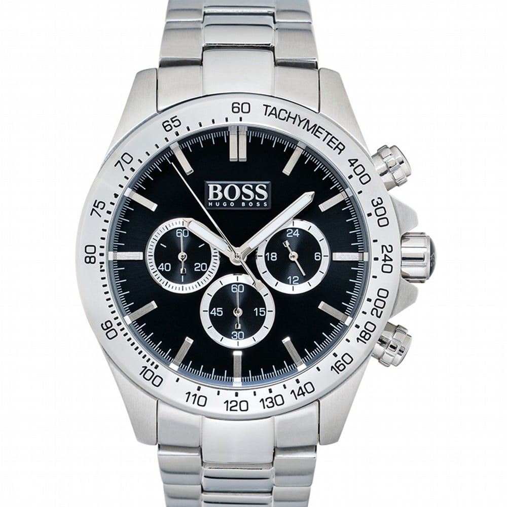 hugo boss tachymeter watch