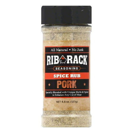 Rib Rack Pork Seasoning Rub, 5.5 OZ (Pack of 6) (Best Spices For Pork Ribs)