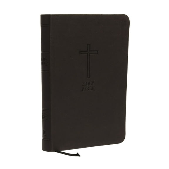 KJV, Value Thinline Bible, Compact, Imitation Leather, Black, Red Letter Edition, (Hardcover)