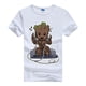 thumbnail image 1 of Camiseta con estampado de dibujos animados de Marvel I AM GROOT para mujer, blusa Kawaii de los años 90, camisetas holgadas blancas con cuello redondo, Tops de manga corta para mujer, 1 of 4