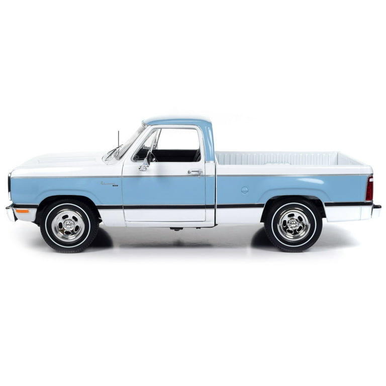 1977 Dodge D100 Adventurer Sweptline Pickup Truck Light Blue 1977 Dodge D100 Adventurer Sweptline Pickup Truck Light Blue