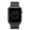 Apple Watch Series 2 - 42mm, WiFi - Space Gray with Black Milanese Loop - Used