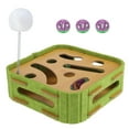 thumbnail image 1 of Juguetes de Rompecabezas Interactivos para Gatos de Bargains Únicos para Estimulación Mental y Entretenimiento Cuadrado Verde 1 Juego, 1 of 7