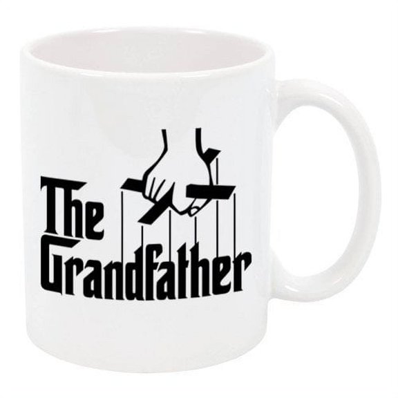 The Grandfather - Gift For Dad Grandpa Godfather - Ceramic Coffee Mugs Tea Cups PB244