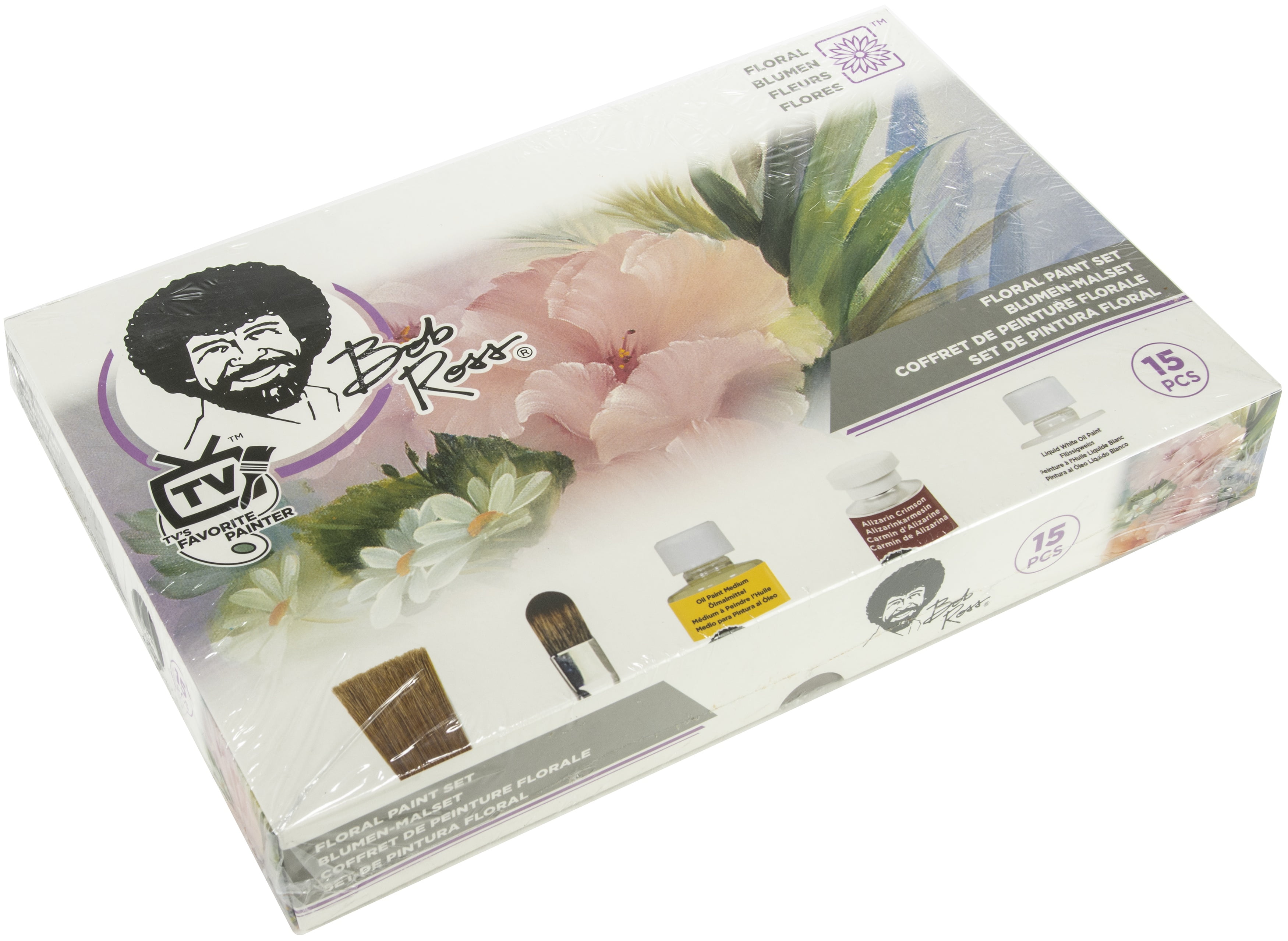 Bob Ross Flower Painting Set