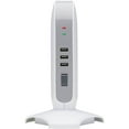 thumbnail image 3 of Tripp Lite Surge Protector Tower 5-Outlet 3 USB Ports 6ft Cord 5-15P White (tlp66usb), 3 of 8
