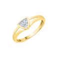 thumbnail image 2 of Diamond Promise Ring in 10K Gold (1/5 cttw) (I-Color, SI3-I1-Clarity), 2 of 4