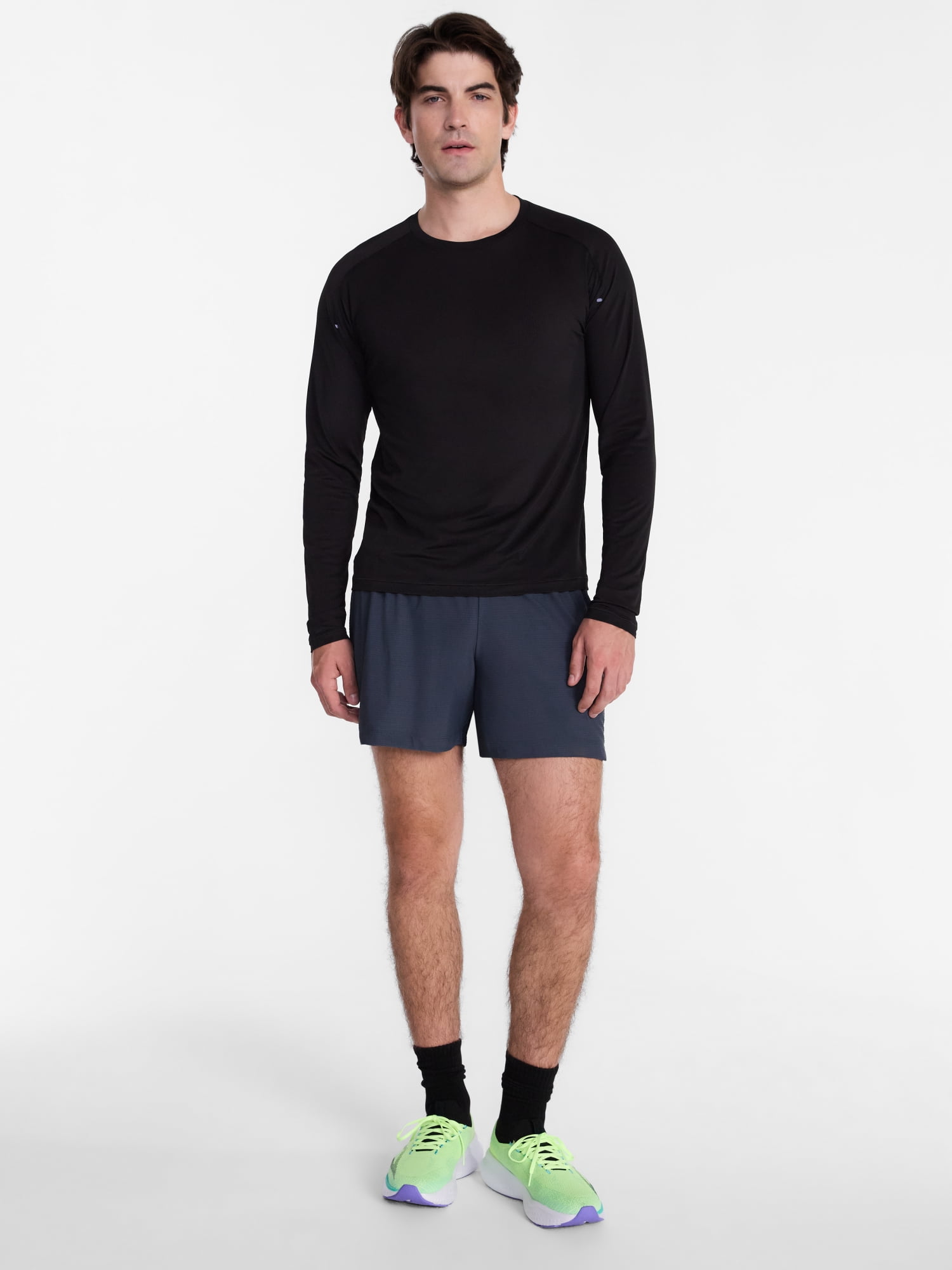 Avia Men's and Big Men's Performance Textured Shorts, 5'' Inseam, Sizes XS-5XB