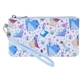 thumbnail image 4 of Loungefly Disney Princess Manga Style All-Over Print Nylon Zipper Pouch Wristlet SALE, 4 of 4