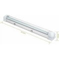 thumbnail image 2 of Reglette Led 108 LED, barra de luz LED de 12 V CC, iluminación brillante para autocaravana de 700 lm con interruptor de encendido/apagado, tira de luz LED interior universal para armario, coche,, 2 of 5
