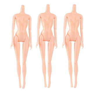 1/6 Girl Nude Doll Body Without Head DIY Replacement Parts Supplies
