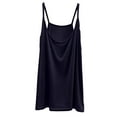 thumbnail image 6 of Duoif Basic Shirt Tank Top for Women Sleeveless Tops with Built in Bras Shelf Bra Padded Shirt 2025 Casual Tanks Loose Fit Summer Tops Blue XXL, 6 of 8