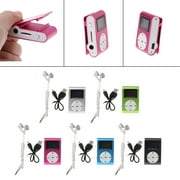 MX-801 Mini USB Metal Clip Micro SD TF Card Slot LCD Screen Music MP3 Player