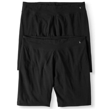 Danskin Spandex Shorts - Danskin Now Women's Plus 2-Pack Active Bike Shorts Bundle