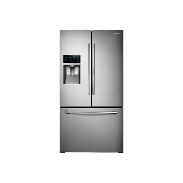 Samsung RF28HDEDBSR - Refrigerator/freezer - french style with ice