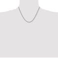 thumbnail image 5 of Chisel Stainless Steel Antiqued 4.2mm Round Curb Chain - 18", 5 of 8