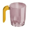 thumbnail image 2 of Toothbrush Mouthwash Cup | Durable Plastic Rinse Cup for Bathroom - Modern Design | Reusable Gargle Tumbler | 100-200ml Capacity | Multiple Colors | 1 Piece | 4.13x3.35in, 2 of 6