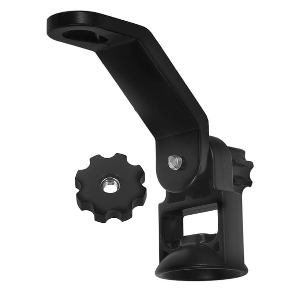 LULULION 1Pcs Simple Black Motorbike Mount for Motorcycle Mirror Extension for Daily Use