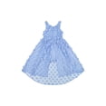thumbnail image 4 of Kensie Girl Sleeveless 3D Flower Chiffon Walk Through Dress, Sizes 4-16, 4 of 6