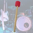 thumbnail image 1 of HEANUJJ 1Pcs Maillets en Mousse Rouge pour Percussionistes, 1 of 8